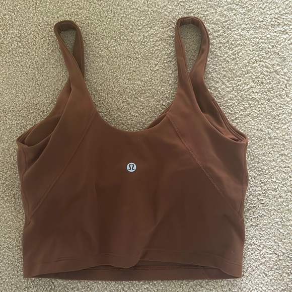 Brown Lululemon Align tank - Picture 2 of 3